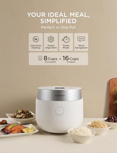 Induction Heating Rice Cooker (White)