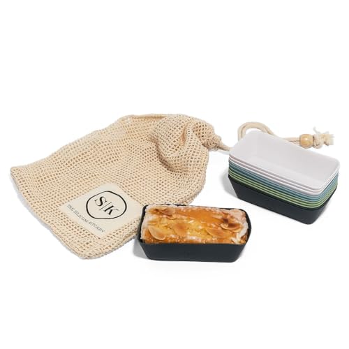 Silicone Individual Mini Loaf Pans (Bento)