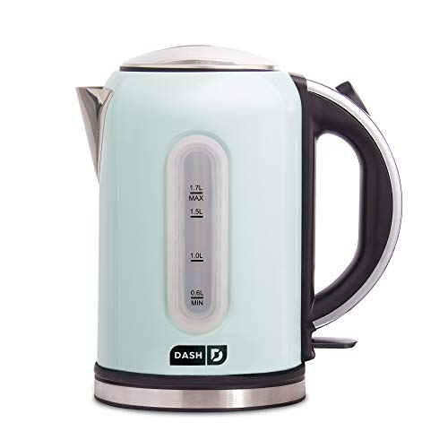 DEK001AQ Electric Kettle + Water Heater with Rapid Boil (Aqua)