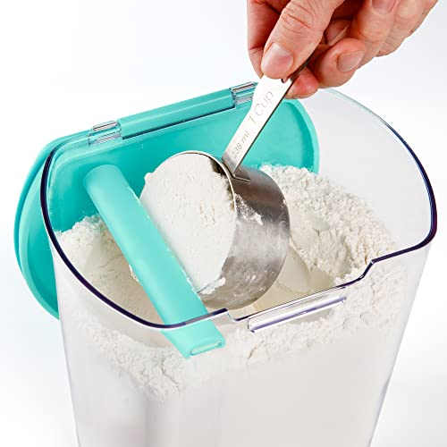 ProKeeper Baker's Airtight Kitchen Storage Canister Container Set for Flour