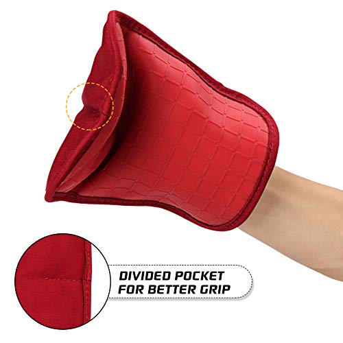 Silicone Kitchen Pot Holders with Pockets (2 Count)