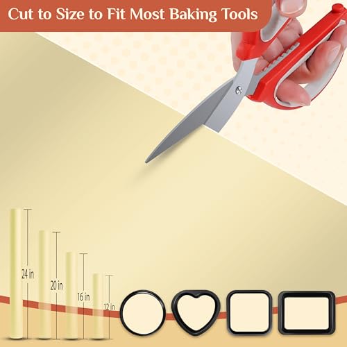 Silicone Baking Mat Roll (Beige / 72"L x 24"W)