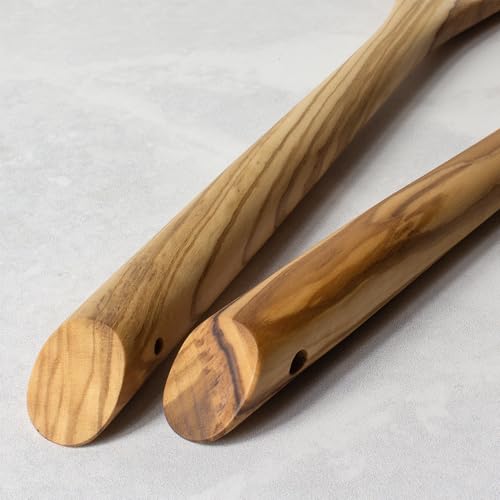 Rock & Branch Olive Wood Salad Serving Utensils