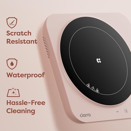 CATIH1A P Portable Induction Cooktop (Pink)