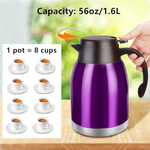 54oz Thermal Coffee Carafe (Purple)