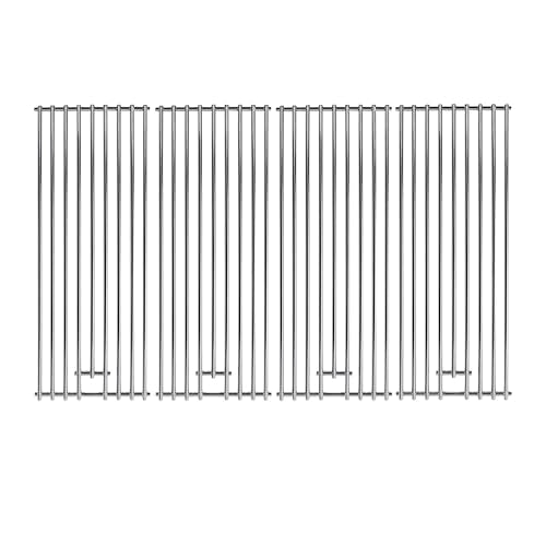 19 1 4" Stainless Steel Cooking Grid Grates Replacement Parts for 16517 Bull BBQ Angus (19.25"D x 30"W)