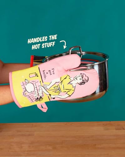Oven Mitts Cute Kitchen Accessories & Kitchen Gifts (I've Got a Knife)