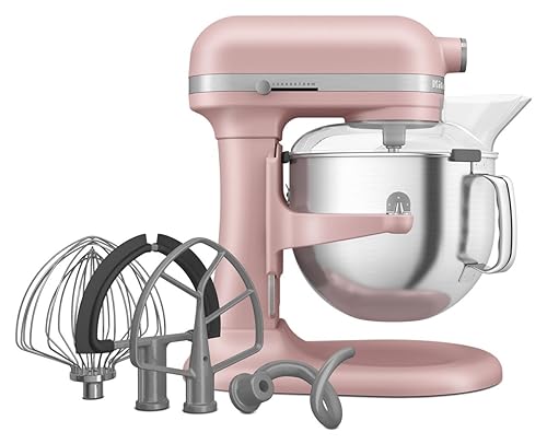 7 Quart Bowl Lift Stand Mixer with Accessories (Dried Rose)