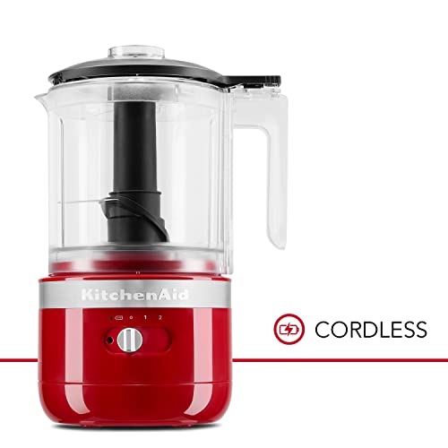 Cordless 5 Cup Food Chopper (5 Cup Cordless Chopper / Empire Red)