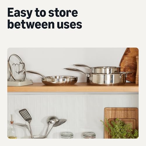 Stainless Steel Cookware Set (5-Piece Set)