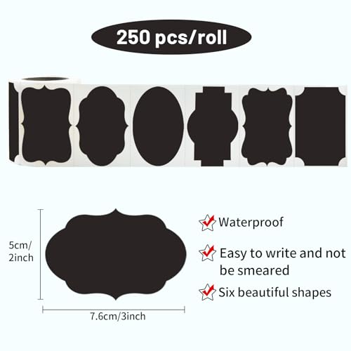Black Labels Stickers