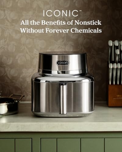 Iconic Stainless Steel Air Fryer (Stainless Steel Air Fryer / Stainless Steel)