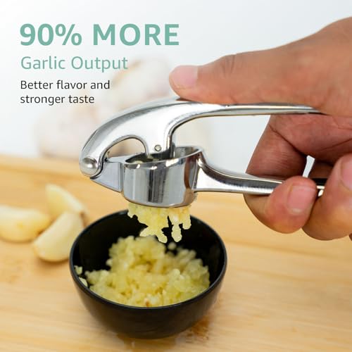 Garlic Press Crusher & Mincer