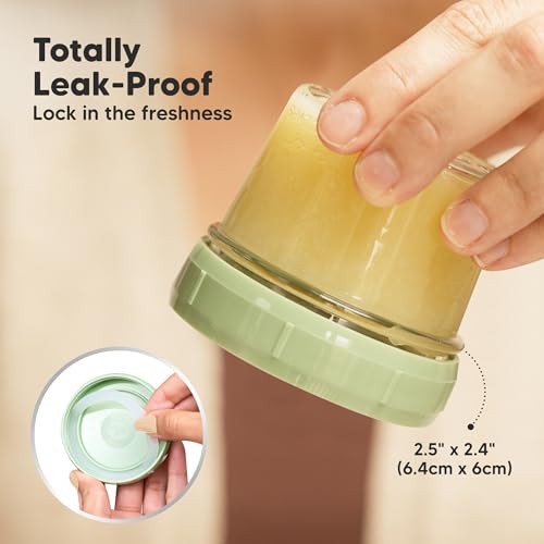 6pk 4oz Glass Baby Food Containers with Lids (6-pk 4 Ounce / Nord)