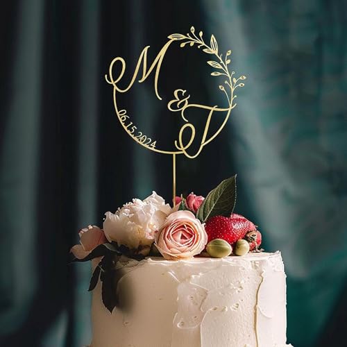 Personalized Wedding Cake Topper