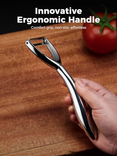 Premium 304 Stainless Steel Peeler Set (2 Count)