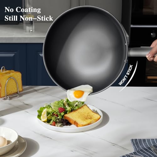13 in Titanium Wok with Lid (13in)