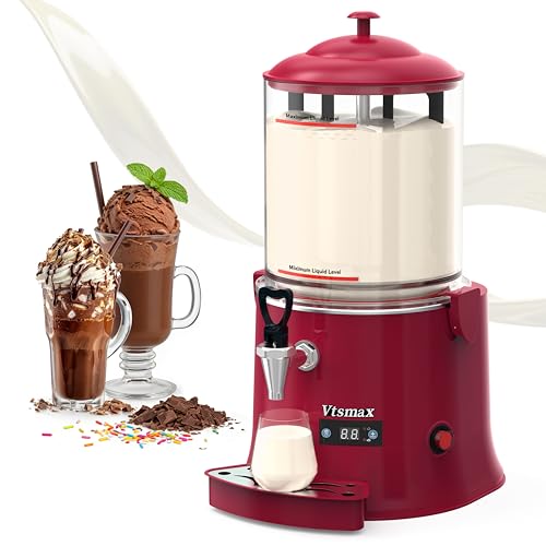 Commercial Hot Chocolate Machine (10L / Red)