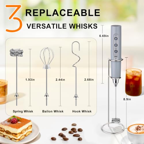 Rechargeable Milk Frother for Coffee