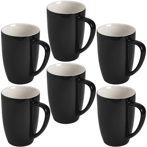 Porcelain Mug Set (Black)