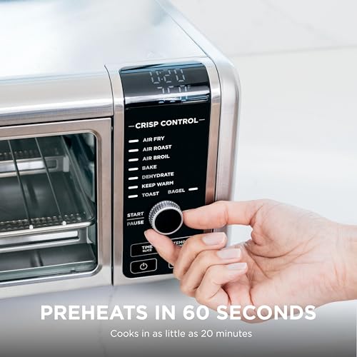 Digital Air Fry Countertop Oven (8-in-1 Flip Oven)