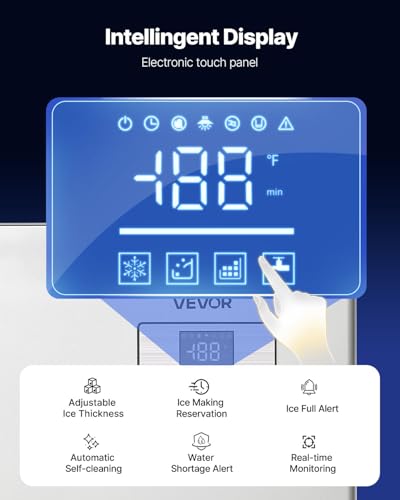 Commercial Ice Maker Machine (22.05 x 17.52 x 22.05 in)