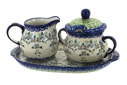 Blue Rose Polish Pottery