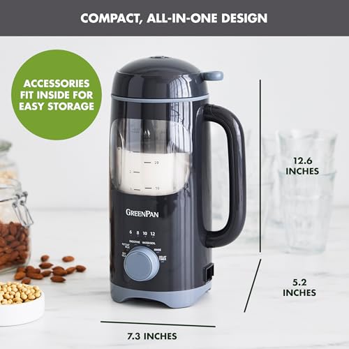 30oz Nut Milk Maker Machine (Graphite)