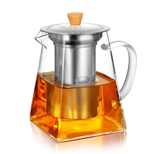 Glass Teapot with Infuser (24oz(700ml))