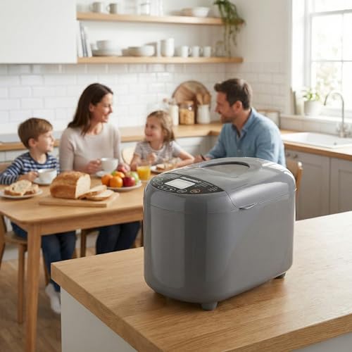 2 Lb Bread Maker (Steel Gray)