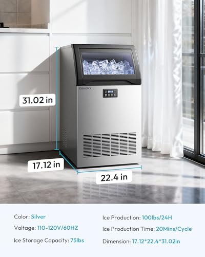 Commercial Gourmet Ice Maker Machine