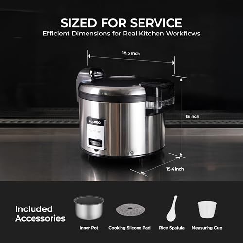 Commercial Rice Cooker and Warmer