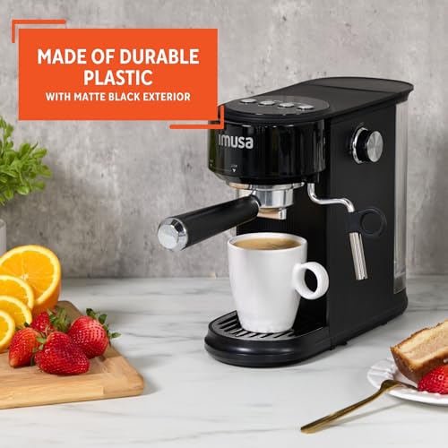 1 or 2 Cup Electric Slimbrew Espresso Cappuccino Coffee Maker (2 Cup / Black)