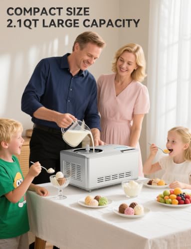 Fastest Freezing Ice Cream Maker (2.1 Qt)