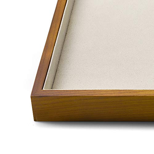 Solid Wood Jewelry Tray (Creamy-white flat tray)