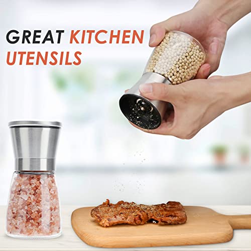 Original Stainless Steel Salt or Pepper Grinder (Silver1)