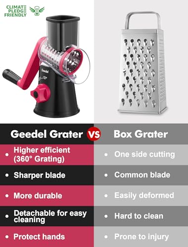 Rotary Cheese Grater Hand Crank