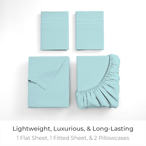 Iconic 4 Piece (1524 Aqua / California King)