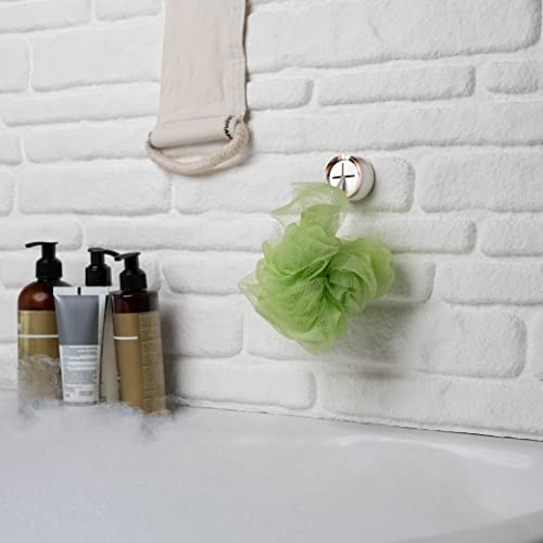 Towel Hooks Dish & Hand Towel Holder (8 Pack / White Nebula)