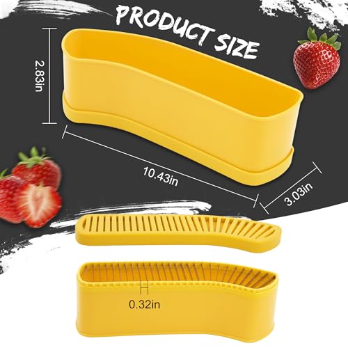 Large Fruit Slicer (Yellow)