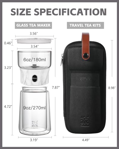 Modern One Touch Tea Maker (09-Marble / 9oz)