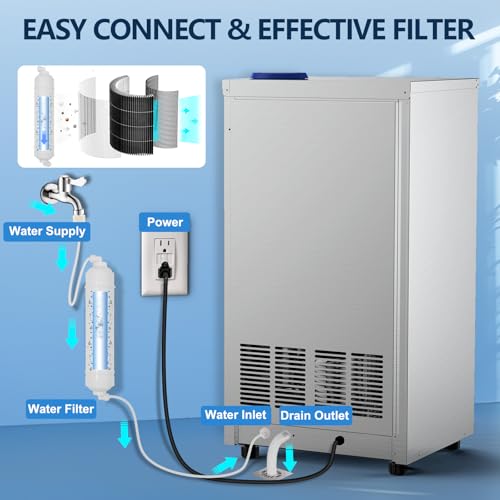 Commercial Ice Maker Machine 150LBS (150LBS/24H)