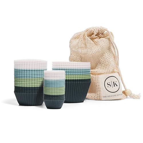 Reusable Silicone Baking Cups Gift Set Bundle (Gift Set)