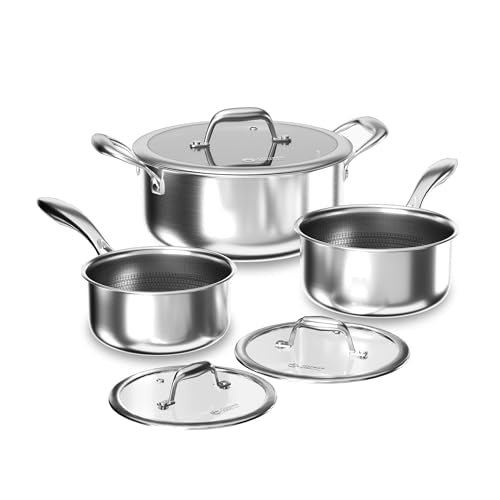 Hybrid Stainless Steel Pot Set