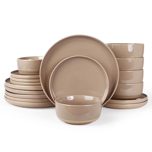 Milkyway 18 Piece Stoneware Dinnerware Set