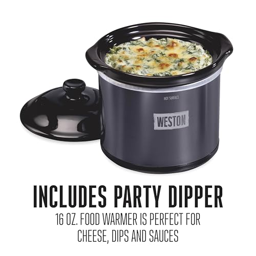 2-in-1 Programmable Slow Cooker & Electric Indoor Smoker, 6 Quart, 3-Tier Smoking Rack for Meat, Cheese and More, Dishwasher Safe Crock, Temperature Probe, Includes 16 oz. Party Dipper, Black (Black (With Party Dipper) / 6 Quart)