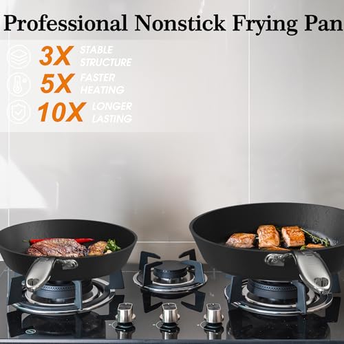 Non Stick Frying Pans (8 & 10 & 12 Inch)