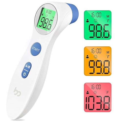 Forehead Thermometer for Adults and Kids (White)