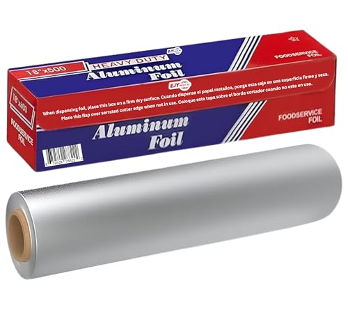 18” x 500 Feet Heavy Duty Aluminum Foil Wrap