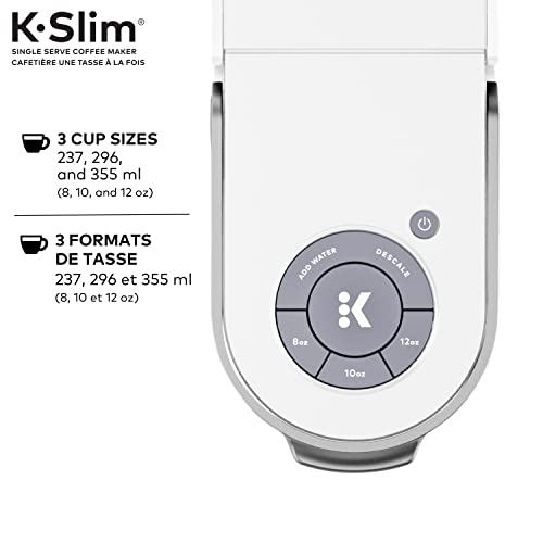 K Slim Single Serve K (White / Coffee Maker)